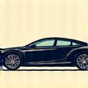 Icon representing luxury car